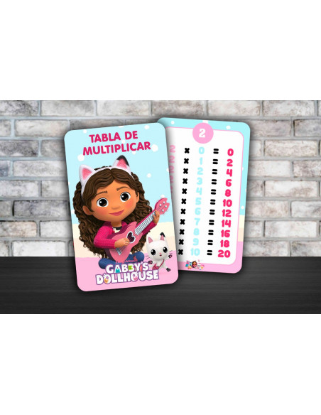 TABLA DE MULTIPLICAR Y ABECEDARIO PACK 4