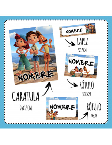 ETIQUETAS ESCOLARES PACK 3