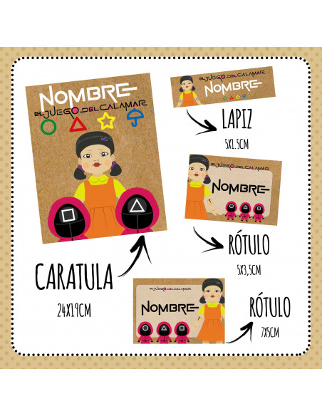 ETIQUETAS ESCOLARES PACK 3