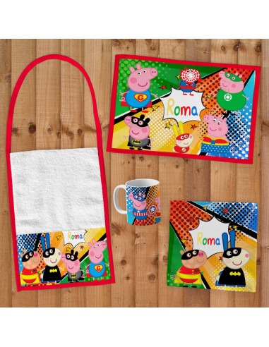 Pack Jardin - Peppa Super Heroe