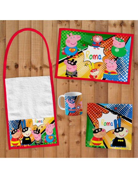 Pack Jardin - Peppa Super Heroe