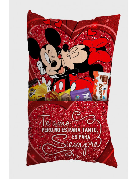 ALMOHADONES CON BOLSILLO SAN VALENTIN AMOR