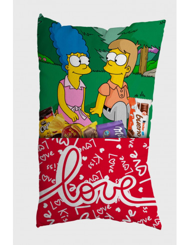 ALMOHADONES CON BOLSILLO SAN VALENTIN...