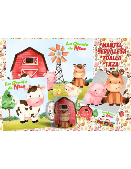 Pack Jardin - Granja Dibujito