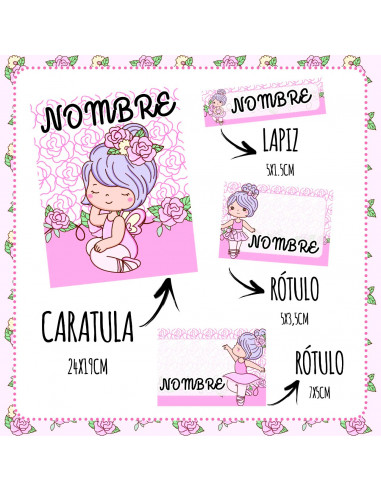 ETIQUETAS ESCOLARES PACK 4