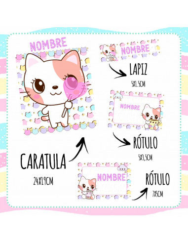 ETIQUETAS ESCOLARES PACK 4