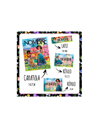 ETIQUETAS ESCOLARES PACK 4