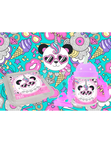 Pack Jardin - Panda Unicornio / Pandacorn