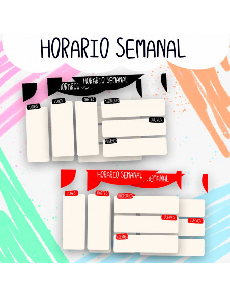 HORARIO SEMANAL PACK 1