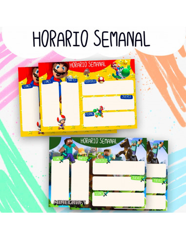HORARIO SEMANAL PACK 2