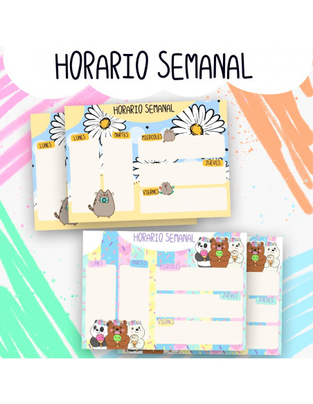 HORARIO SEMANAL PACK 2