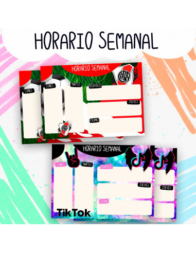 HORARIO SEMANAL PACK 2