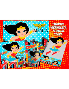 Pack Jardin - Mujer Maravilla