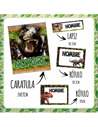 ETIQUETAS ESCOLARES PACK 5