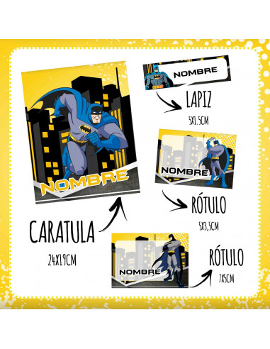 ETIQUETAS ESCOLARES PACK 5