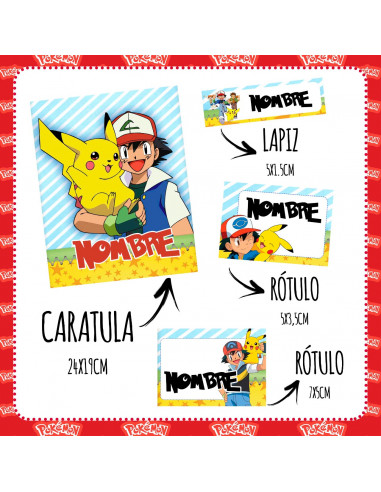 ETIQUETAS ESCOLARES PACK 5