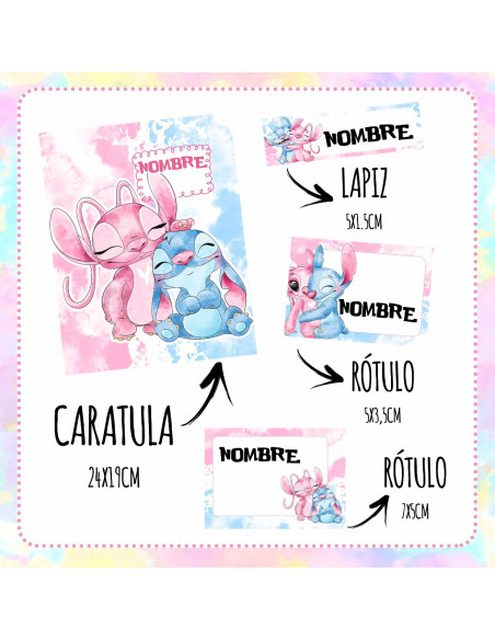 ETIQUETAS ESCOLARES PACK 5