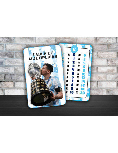 TABLA DE MULTIPLICAR Y ABECEDARIO PACK 5