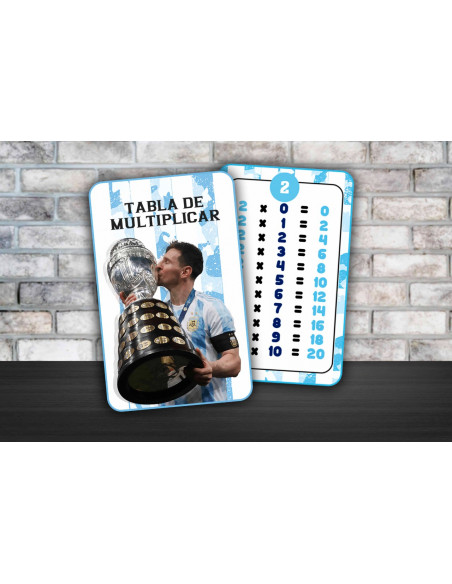TABLA DE MULTIPLICAR Y ABECEDARIO PACK 5