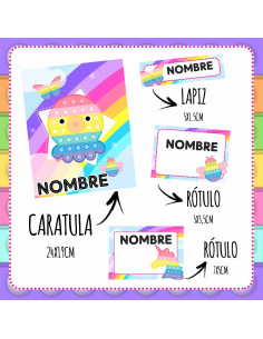 ETIQUETAS ESCOLARES PACK 6 2