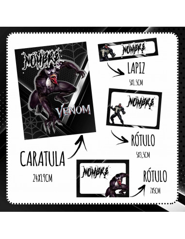 ETIQUETAS ESCOLARES PACK 6