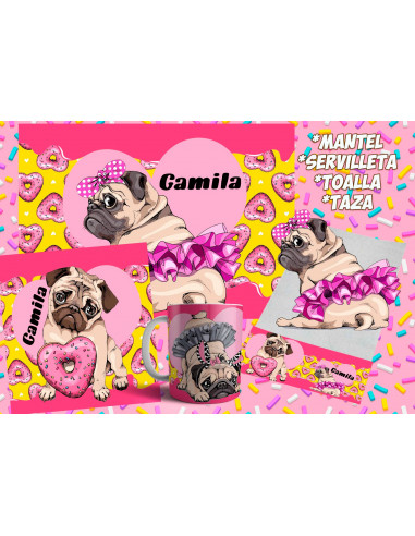 Pack Jardin - Pug Dulces