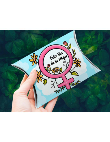 CAJAS ALMOHADA DIA DE LA MUJER