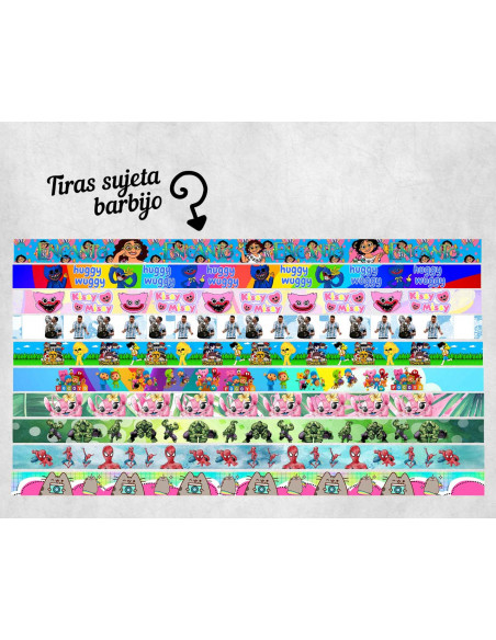 SUJETADOR BARBIJO INFANTILES 6