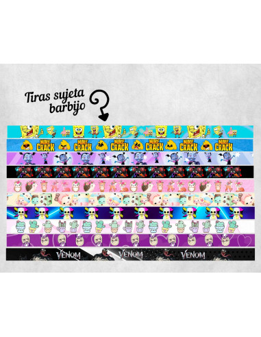 LLAVERO/SUJETADOR BARBIJO INFANTILES 7