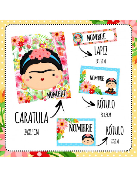 ETIQUETAS ESCOLARES PACK 7