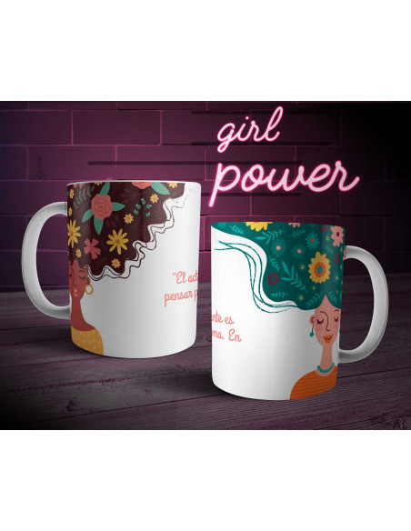 Tazas Girls Power - DÍA DE LA MUJER