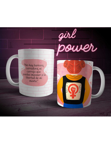 Tazas Girls Power - DÍA DE LA MUJER