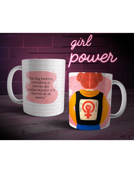 Tazas Girls Power - DÍA DE LA MUJER