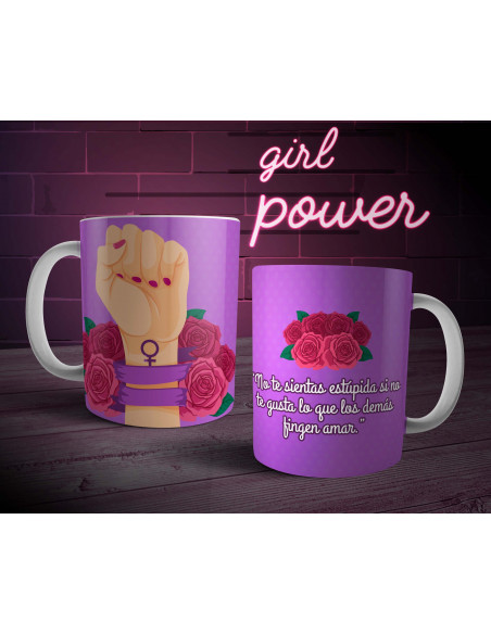 Tazas Girls Power - DÍA DE LA MUJER