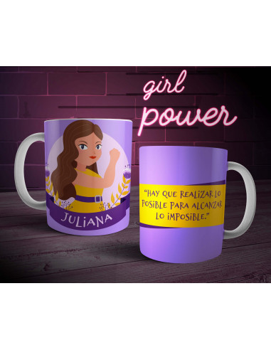 Tazas Girls Power - DÍA DE LA MUJER