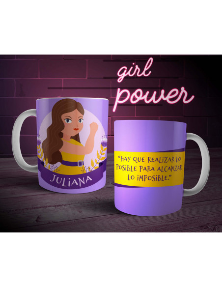 Tazas Girls Power - DÍA DE LA MUJER