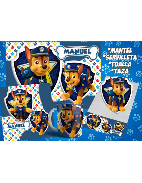 Pack Jardin - Chase Paw Patrol