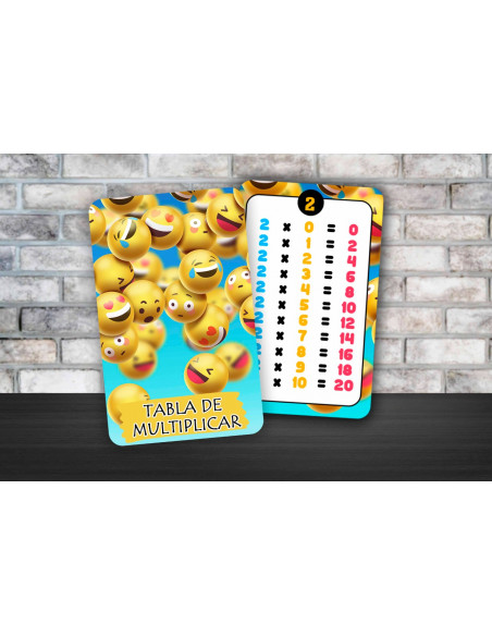 TABLA DE MULTIPLICAR Y ABECEDARIO PACK 6