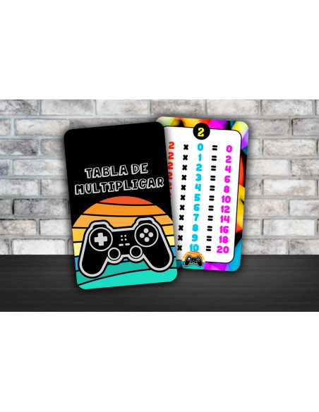 TABLA DE MULTIPLICAR Y ABECEDARIO PACK 6