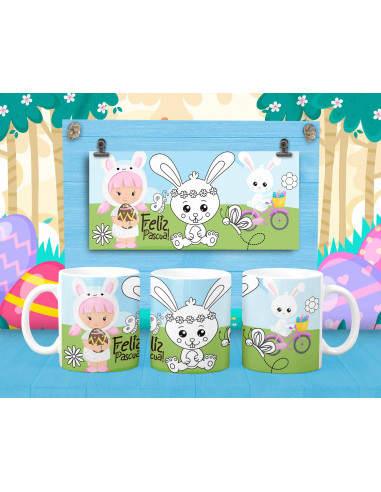 TAZA PINTAR/COLOREAR PASCUA