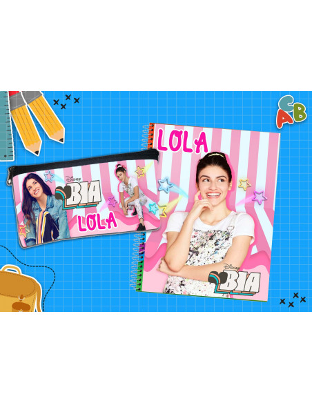 CARTUCHERA + TAPA CUADERNO