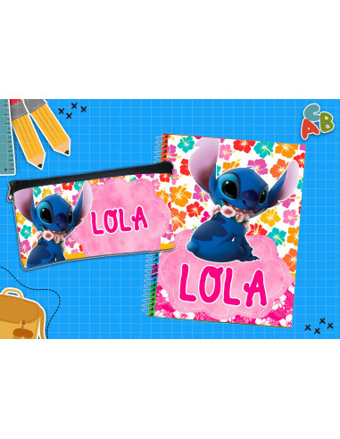 CARTUCHERA + TAPA CUADERNO