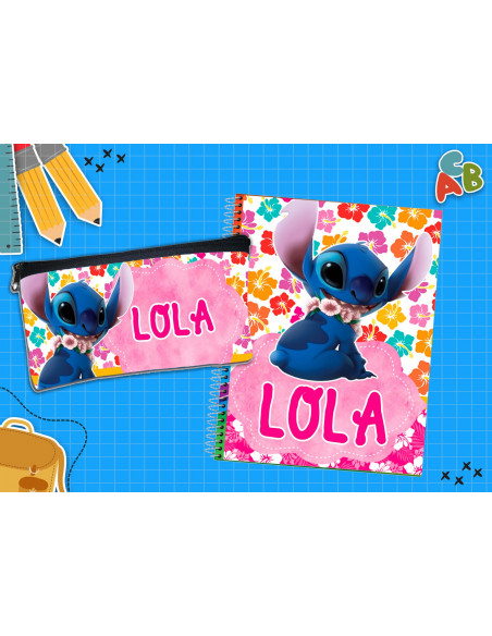 CARTUCHERA + TAPA CUADERNO