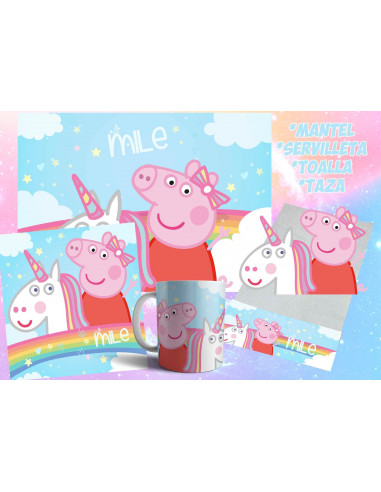Pack Jardin - Peppa Unicornio