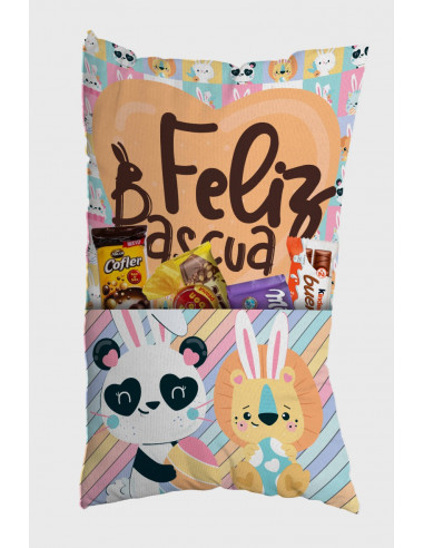 ALMOHADONES CON BOLSILLO PASCUA - PACK 1