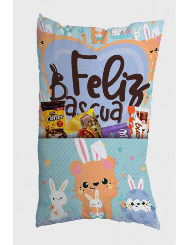 ALMOHADONES CON BOLSILLO PASCUA - PACK 1