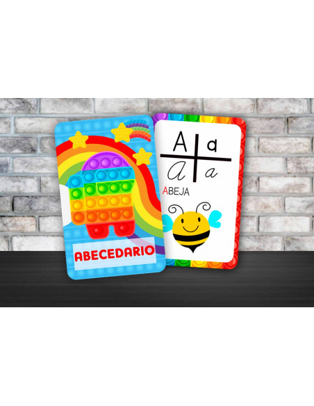 TABLA DE MULTIPLICAR Y ABECEDARIO PACK 7