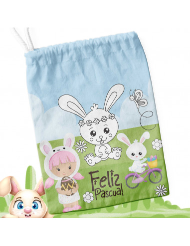 BOLSITAS PASCUA PARA COLOREAR PINTAR