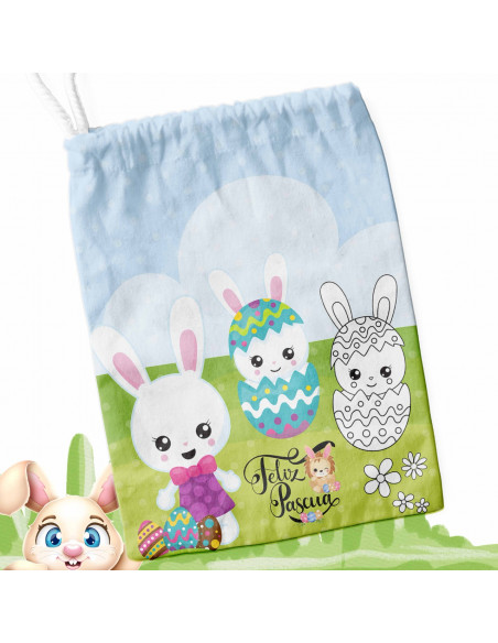 BOLSITAS PASCUA PARA COLOREAR PINTAR