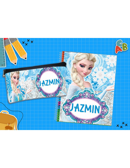 CARTUCHERA + TAPA CUADERNO